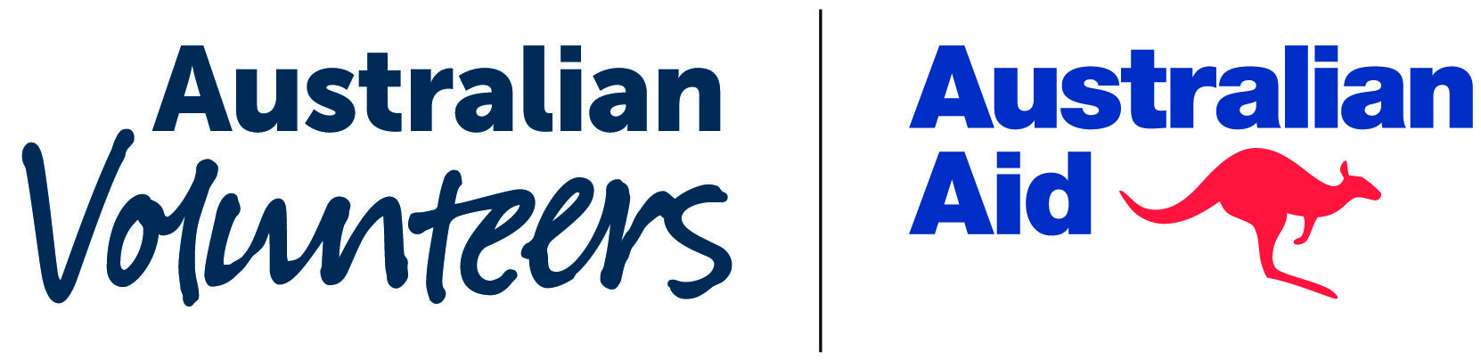 Logo Australia Aid Volunteers