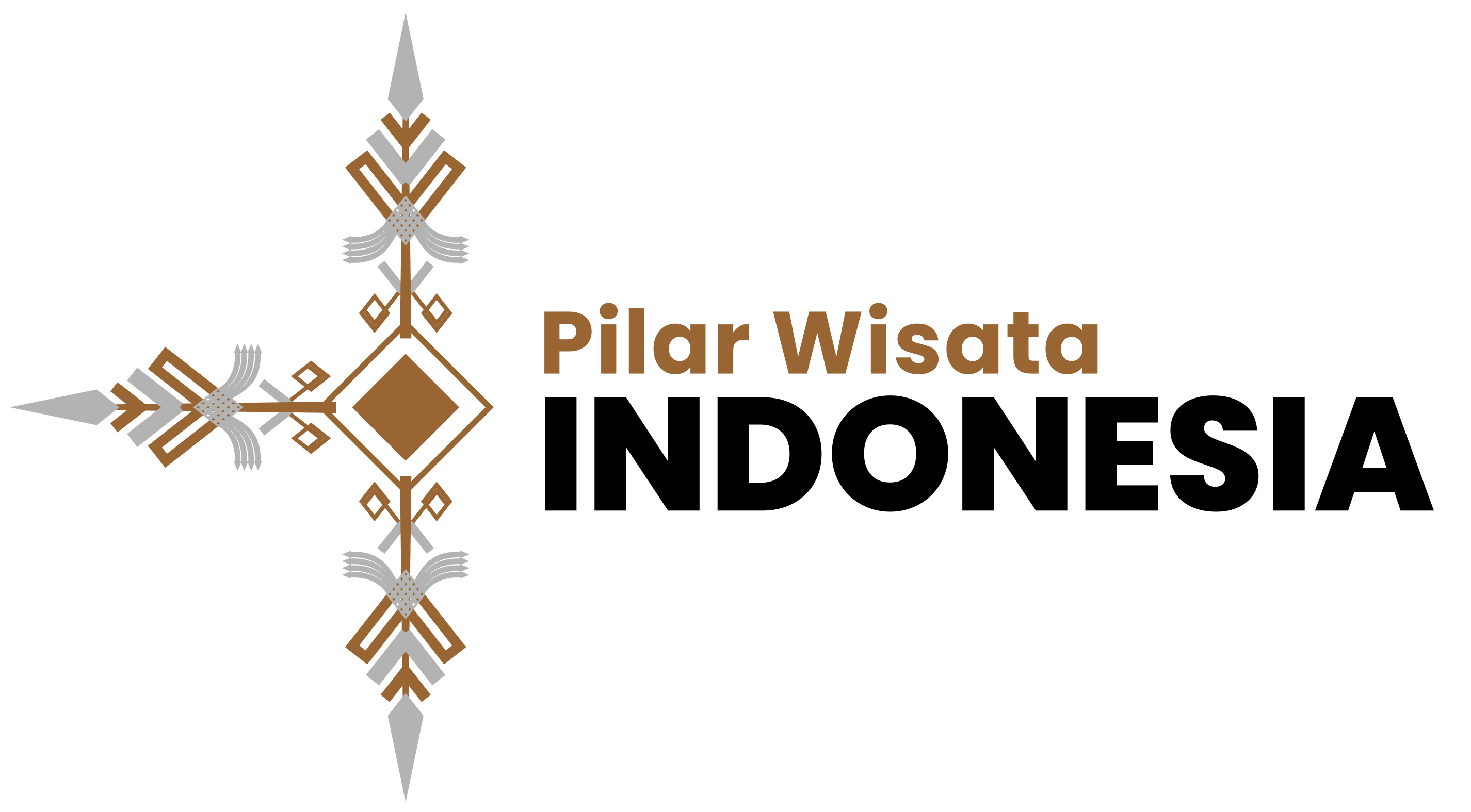 Logo Pilar Wisata Indonesia Gelap